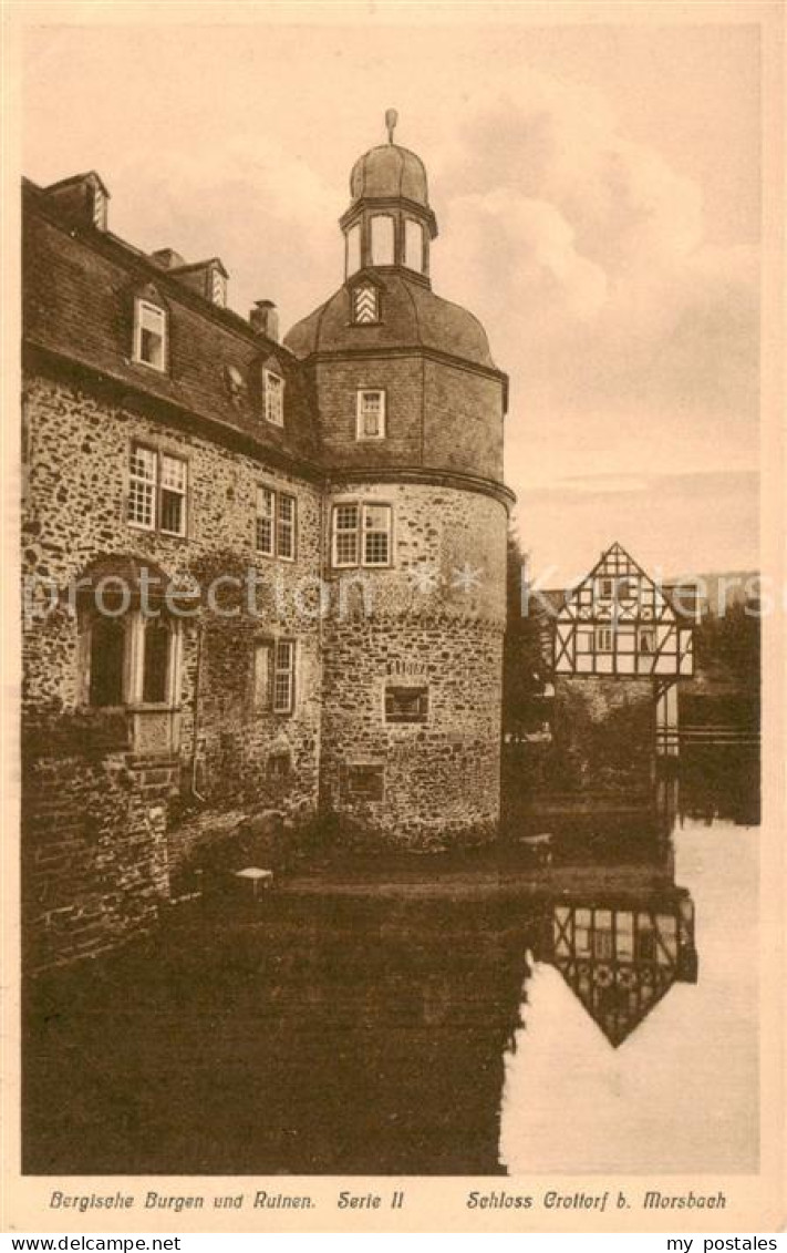 73817134 Schloss Crottorf Morsbach Teilansicht  - Other & Unclassified