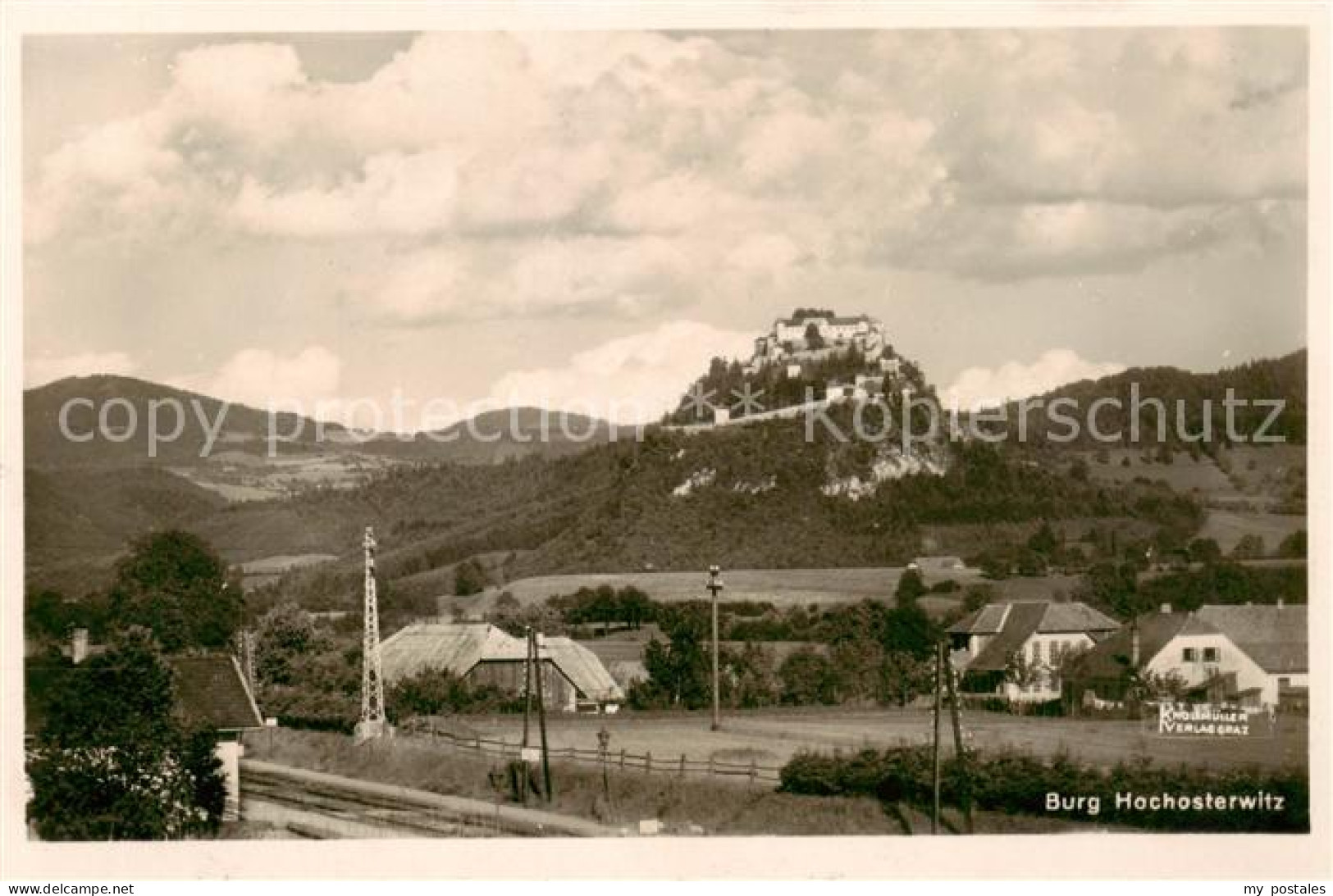 73817130 Hochosterwitz Burg Kaernten AT Panorama  - Andere & Zonder Classificatie