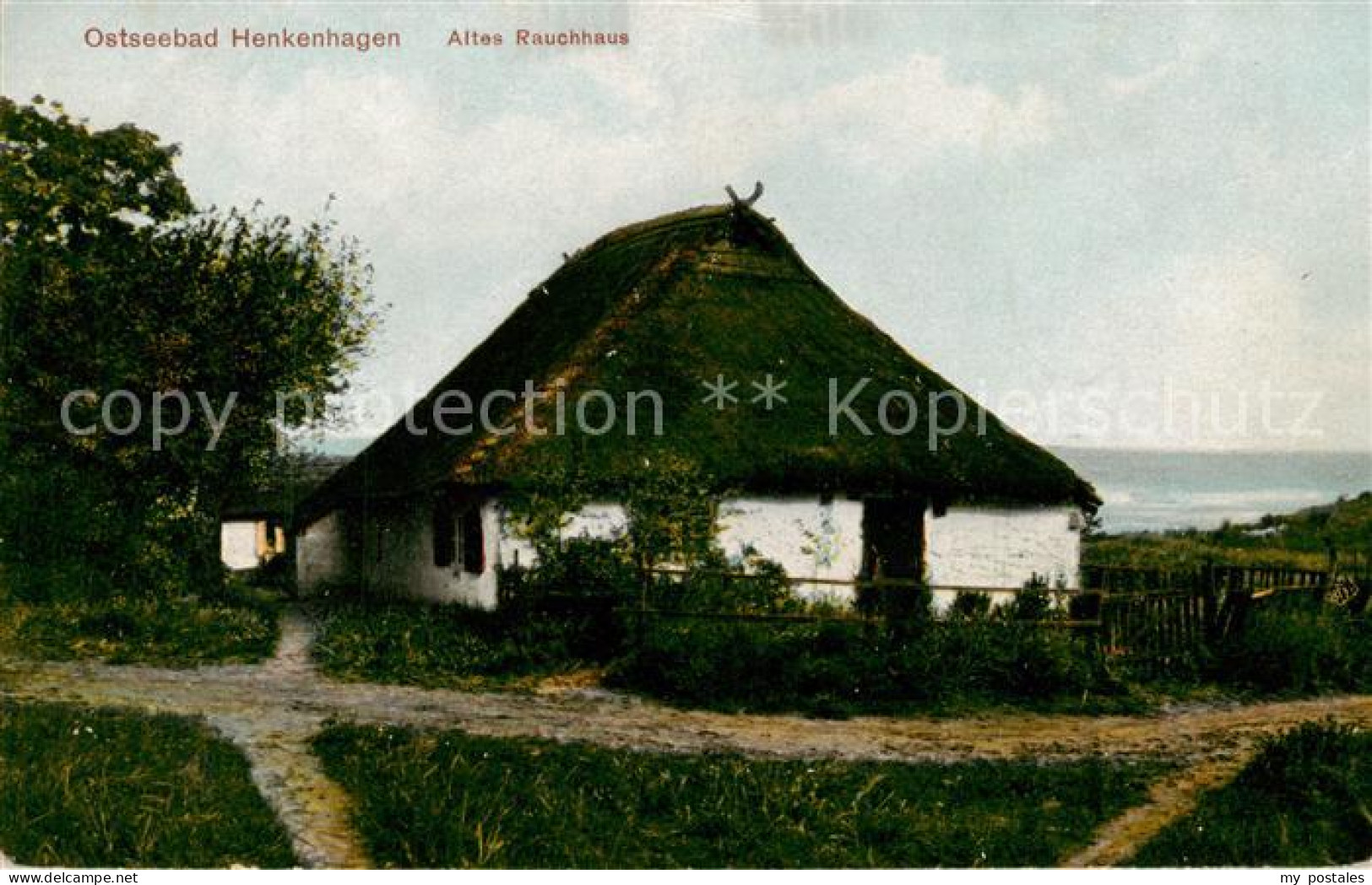 73817120 Henkenhagen Ustronie Morskie PL Altes Rauchhaus  - Pologne