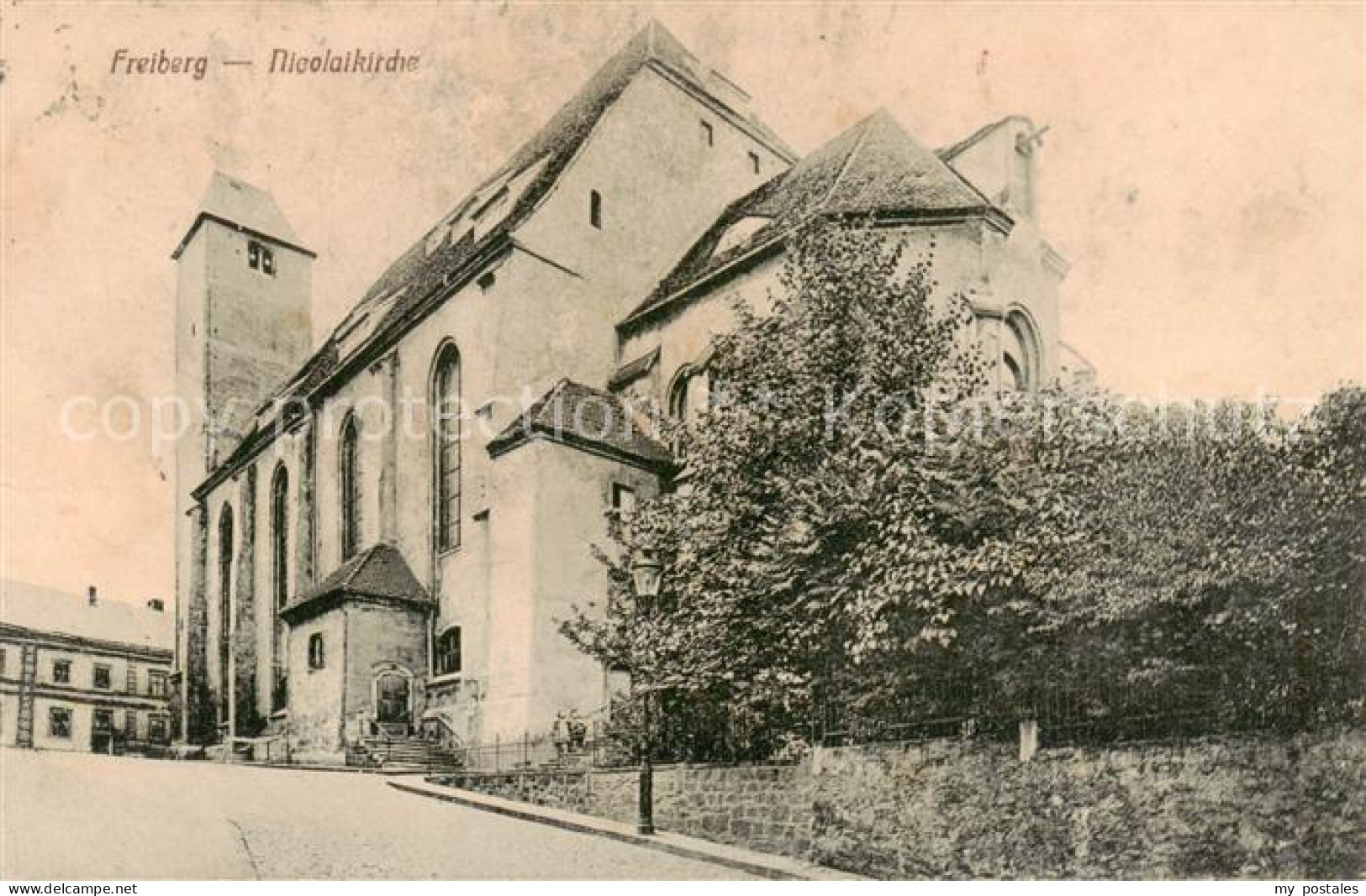 73817035 Freiberg  Sachsen Nicolaikirche  - Freiberg (Sachsen)