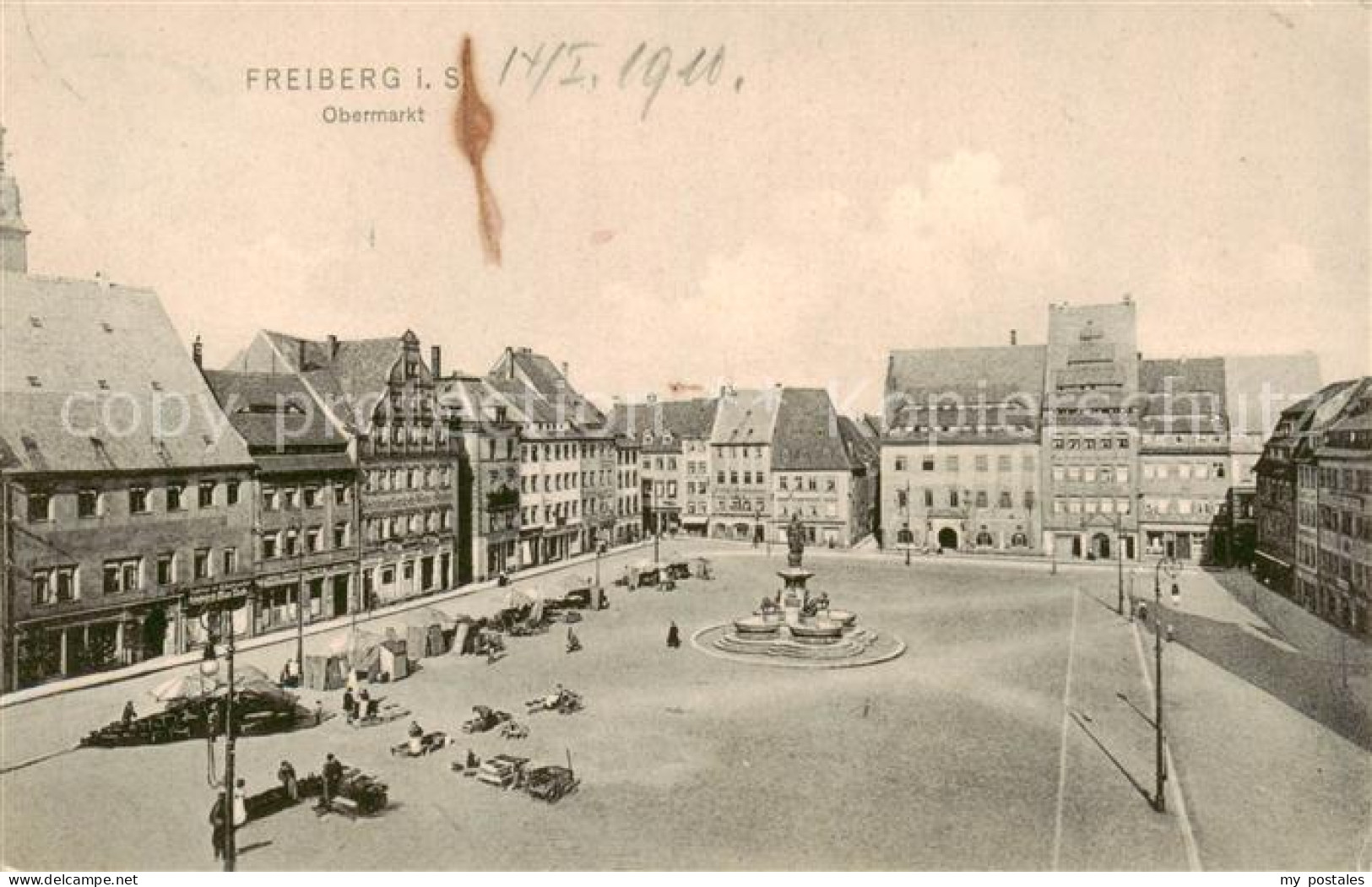 73817012 Freiberg  Sachsen Obermarkt  - Freiberg (Sachsen)