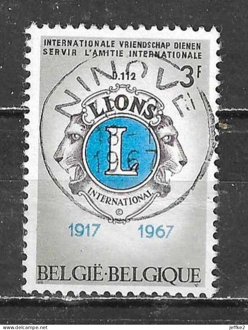 1404  Lions Club - Bonne Valeur - Oblit. Centrale NINOVE - LOOK!!!! - Used Stamps