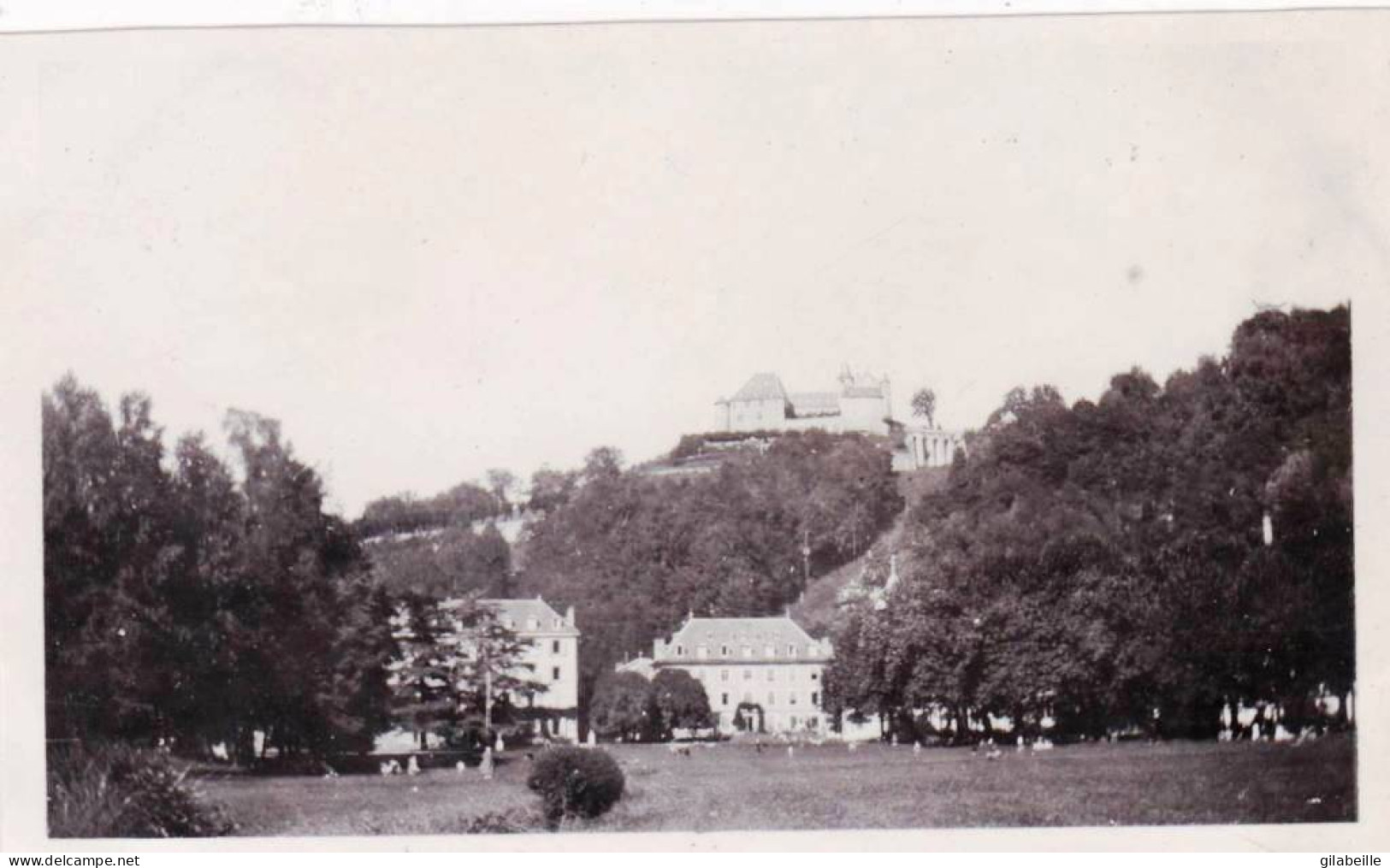 Photo Originale - 1934 - URIAGE Les BAINS - Le Chateau - Lieux