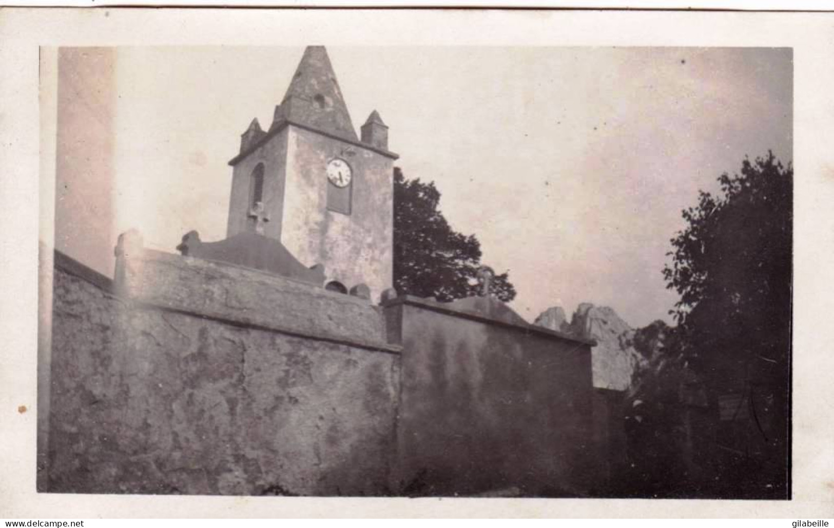 Photo Originale - 1934 - SAINT NIZIER Du MOUCHEROTTE - L'église - Lieux