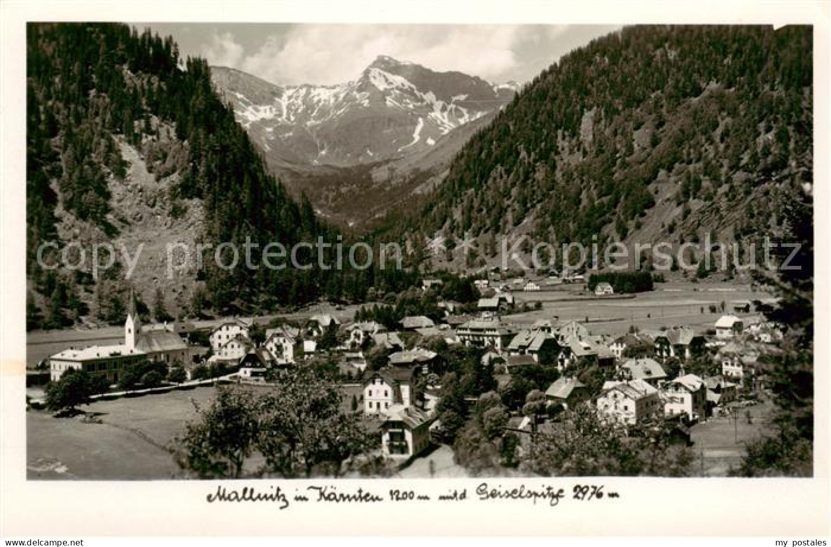 73816946 Mallnitz Tauernbahn Kaernten AT Mit Geiselspitze  - Other & Unclassified