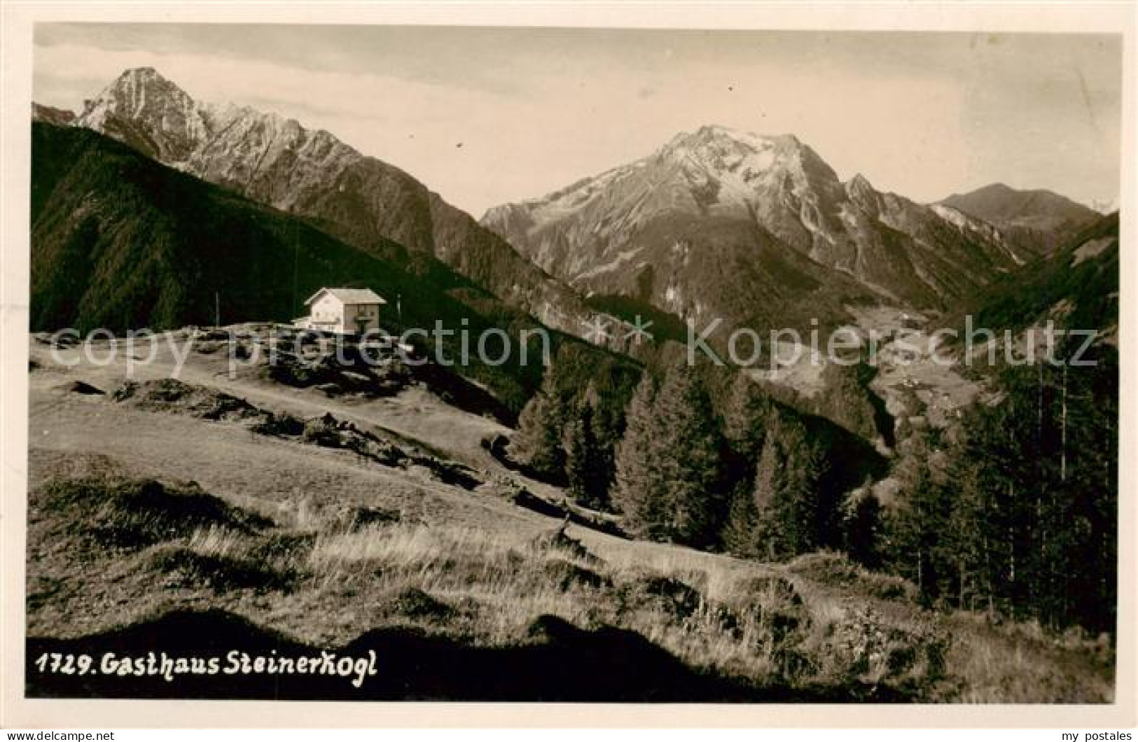 73816938 Brandberg  Tirol AT Gasthaus Steinerkogl Panorama  - Sonstige & Ohne Zuordnung