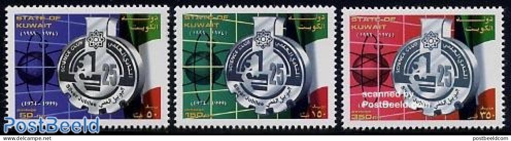 Kuwait 1999 Scientific Ass. 3v, Mint NH - Koweït