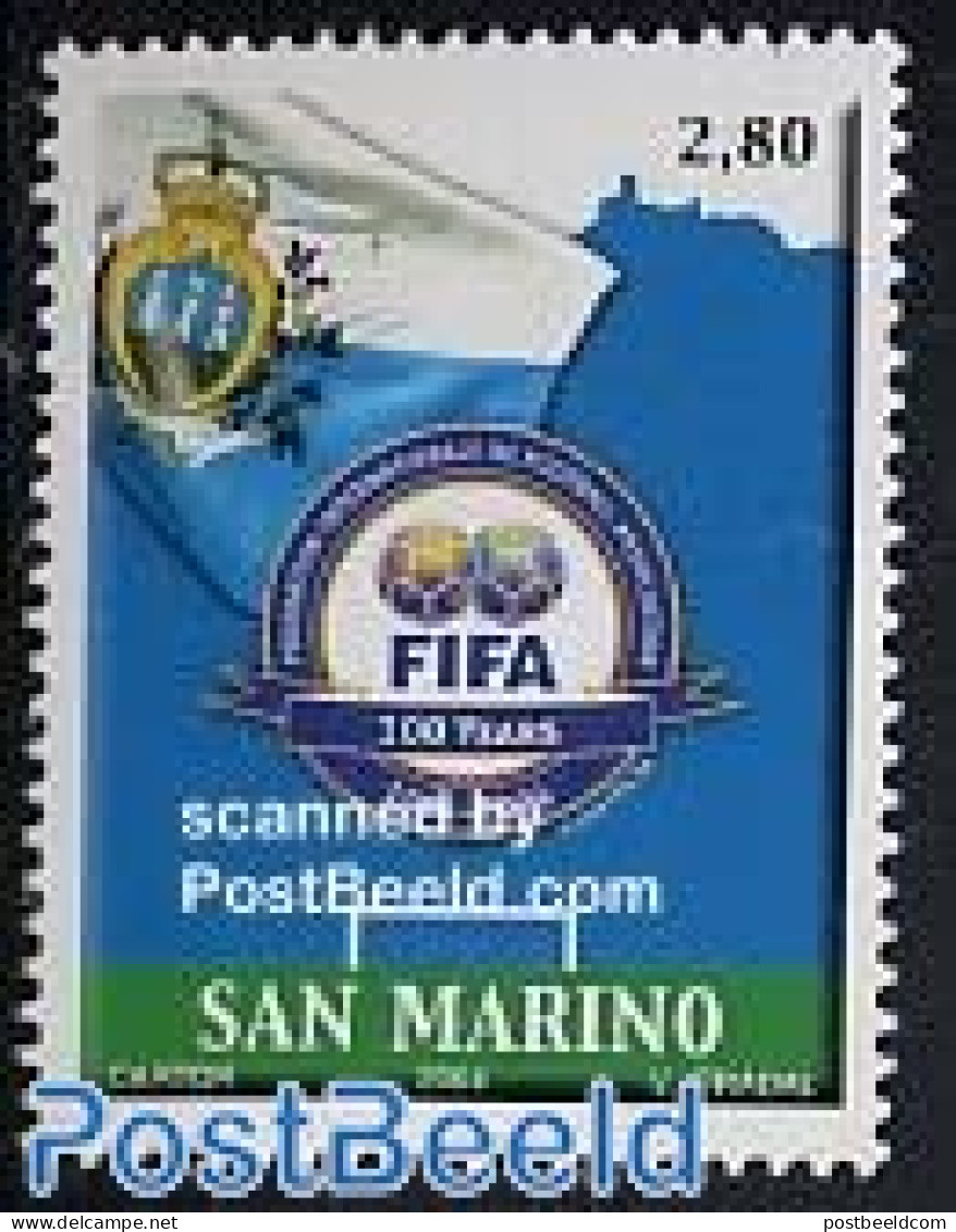 San Marino 2004 FIFA Centenary 1v, Mint NH, Sport - Football - Sport (other And Mixed) - Neufs