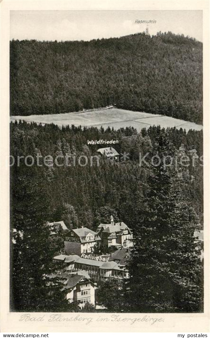 73816906 Bad Flinsberg Swieradow Zdroj PL Radiumbad Haus Waldfireden Und Hasenst - Poland