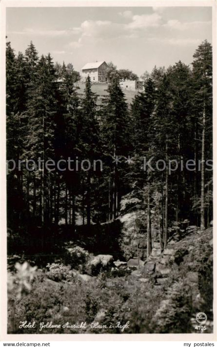 73816891 Hain  Giersdorf Riesengebirge Podgorzy PL Hotel Goldene Aussicht  - Poland