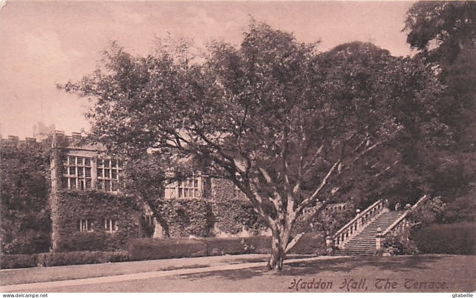 Derbyshire - HADDON HALL - Set Of 4 Postcards - Derbyshire