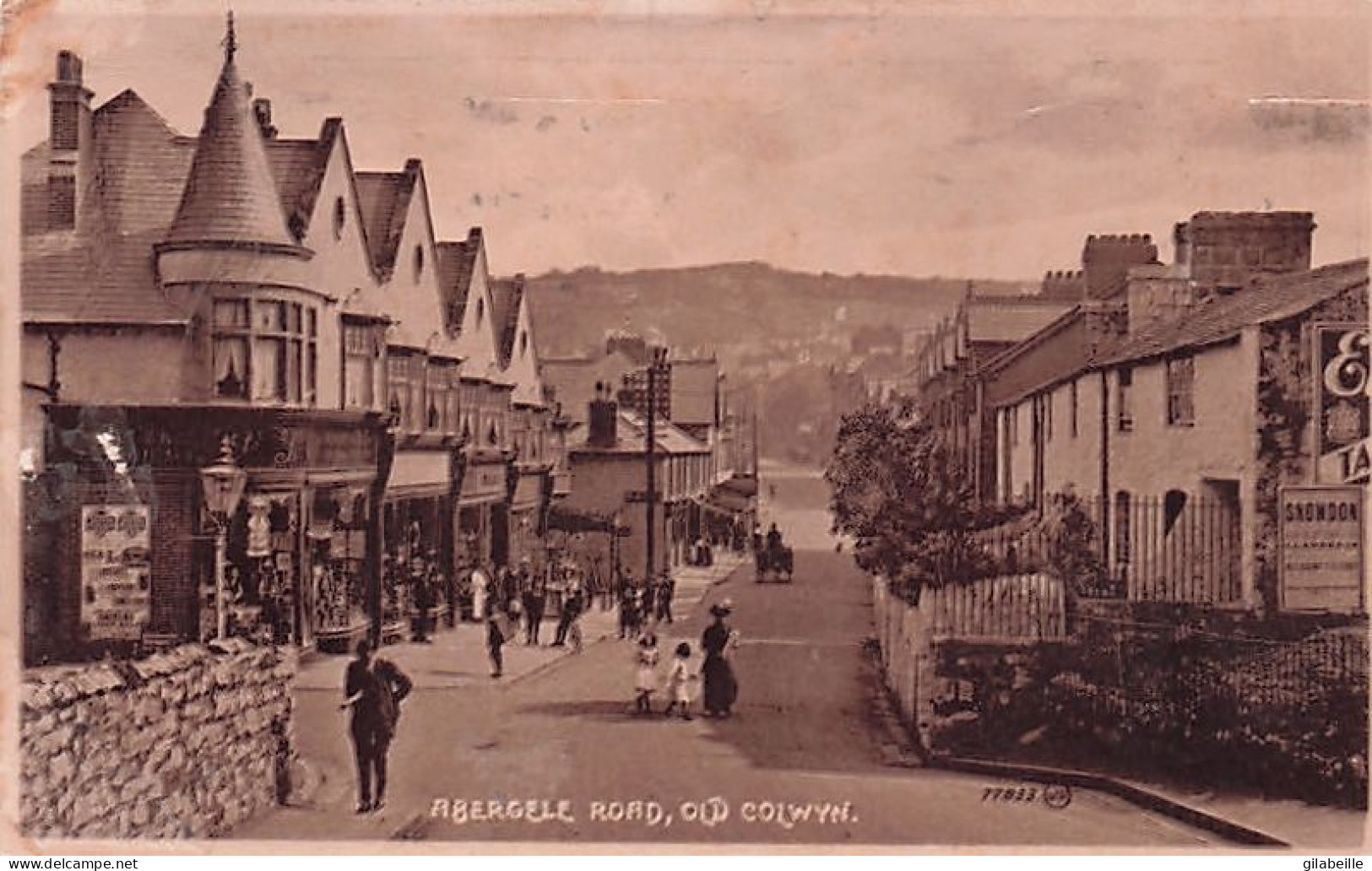 Derbyshire - OLD COLWYN - Abergele Road - Derbyshire