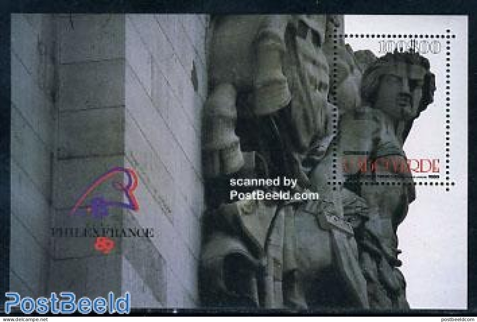 Cape Verde 1989 French Revolution S/s, Mint NH, History - History - Art - Sculpture - Skulpturen