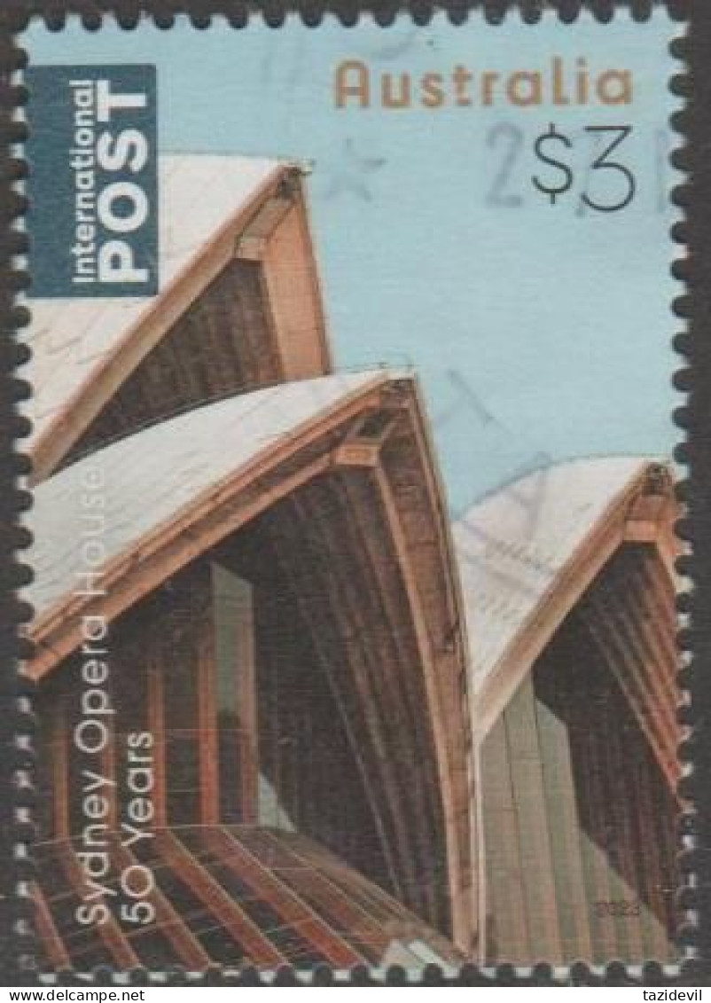 AUSTRALIA - USED 2023 $3.00 Fifty Years Of Sydney Opera House, International - Usati