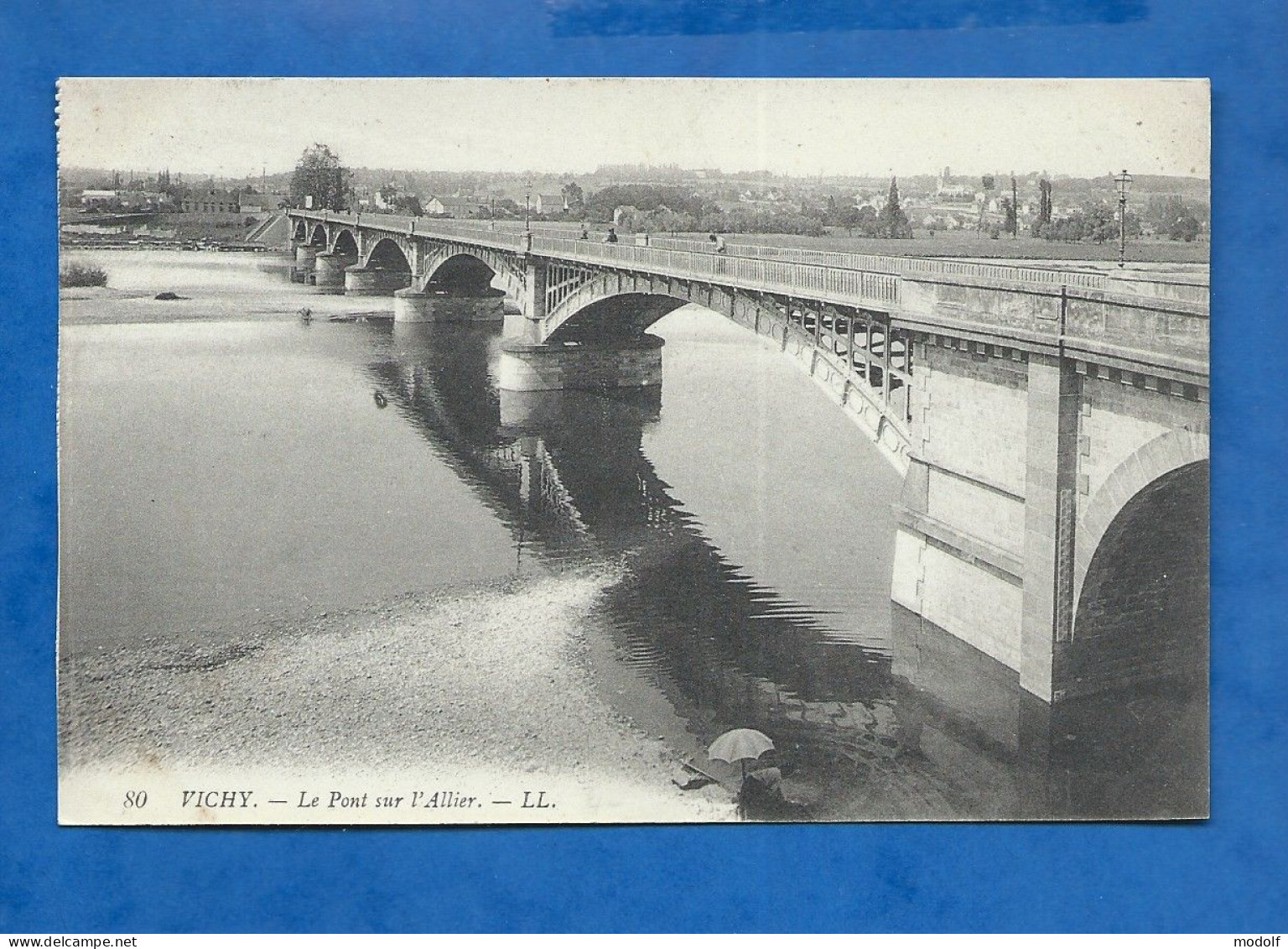 CPA - 03 - Vichy - Le Pont Sur L'Allier - Non Circulée - Vichy