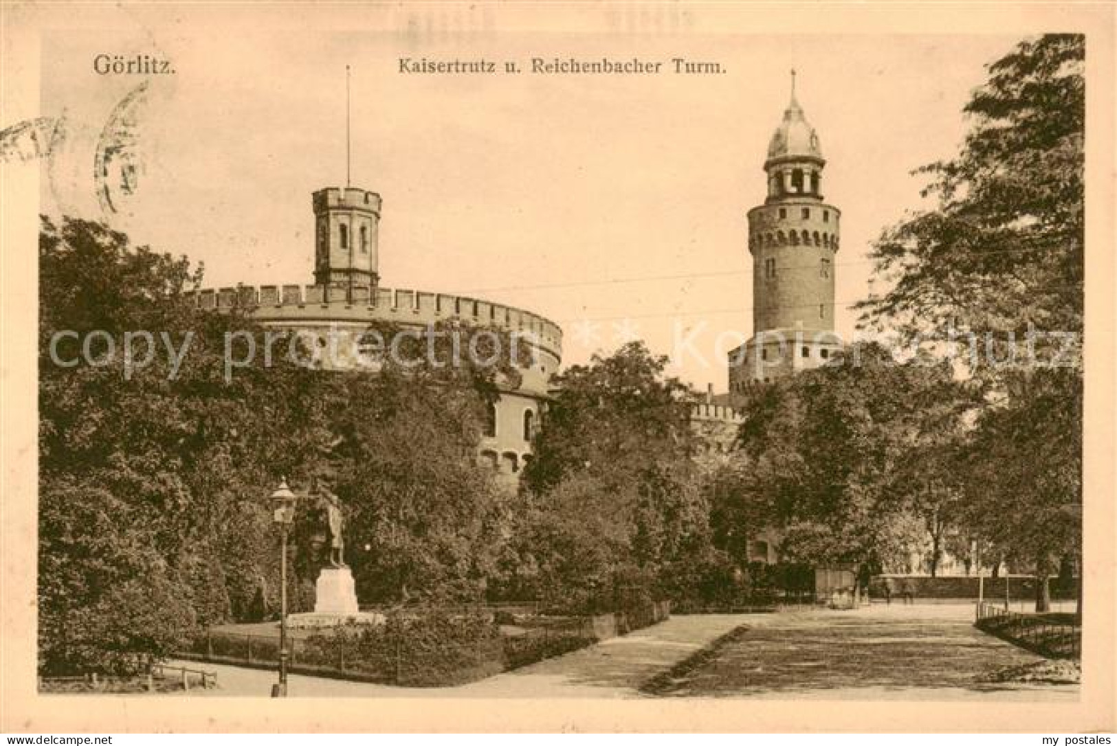 73816790 Goerlitz  Sachsen Kaisertrutz Und Reichenbacher Turm  - Görlitz