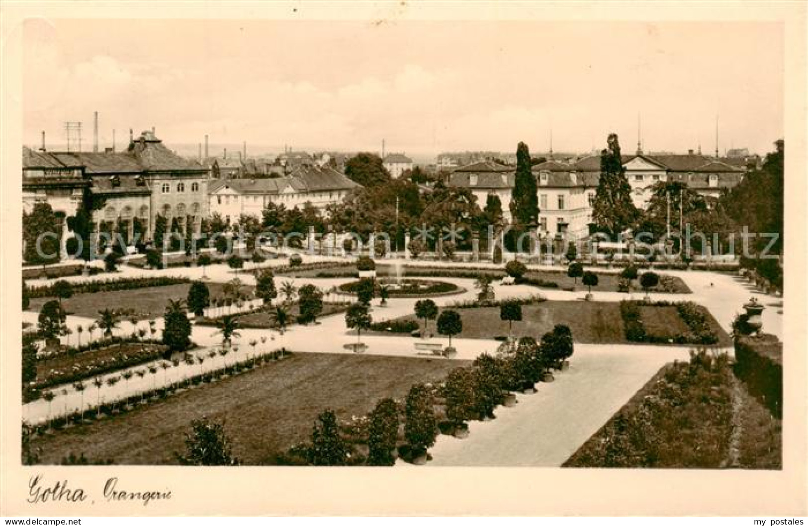 73816788 Gotha  Thueringen Orangerie  - Gotha