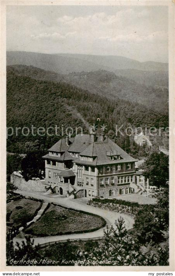 73816786 Gernrode Harz Kurhotel Stubenberg Gernrode Harz - Autres & Non Classés