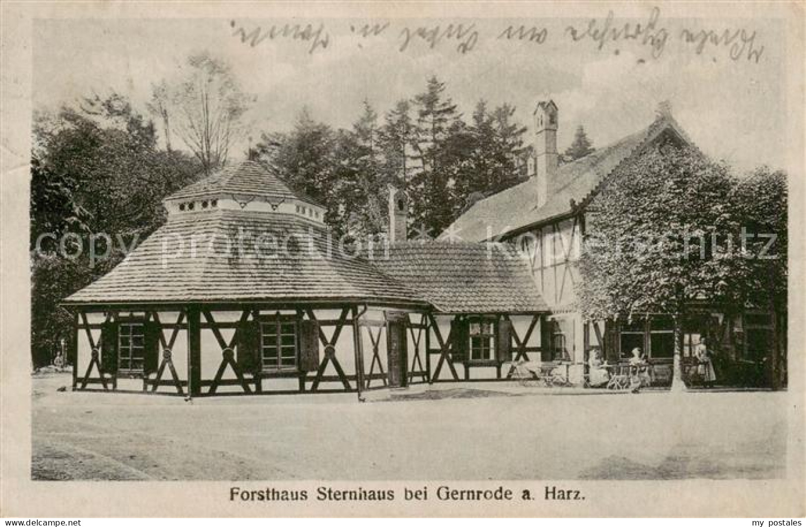 73816763 Gernrode Harz Forsthaus Sternhaus Gernrode Harz - Autres & Non Classés