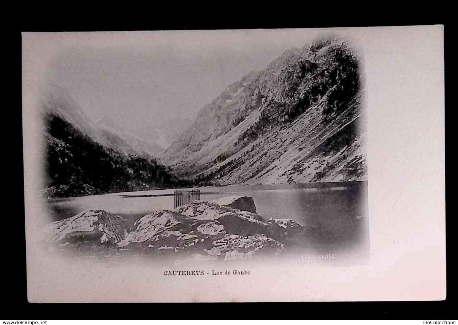 Cp, 65, CAUTERETS, Lac De Gaube, Dos Simple, Vierge - Cauterets