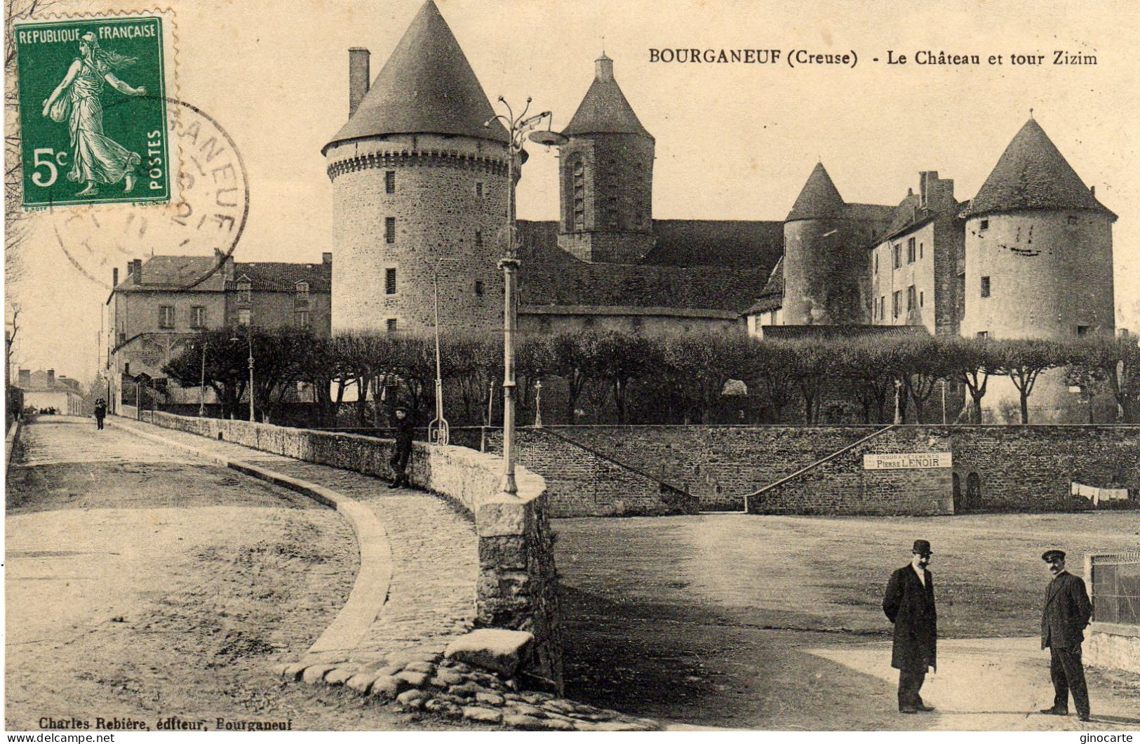 Bourganeuf Le Chateau Et Tour Zizim - Bourganeuf