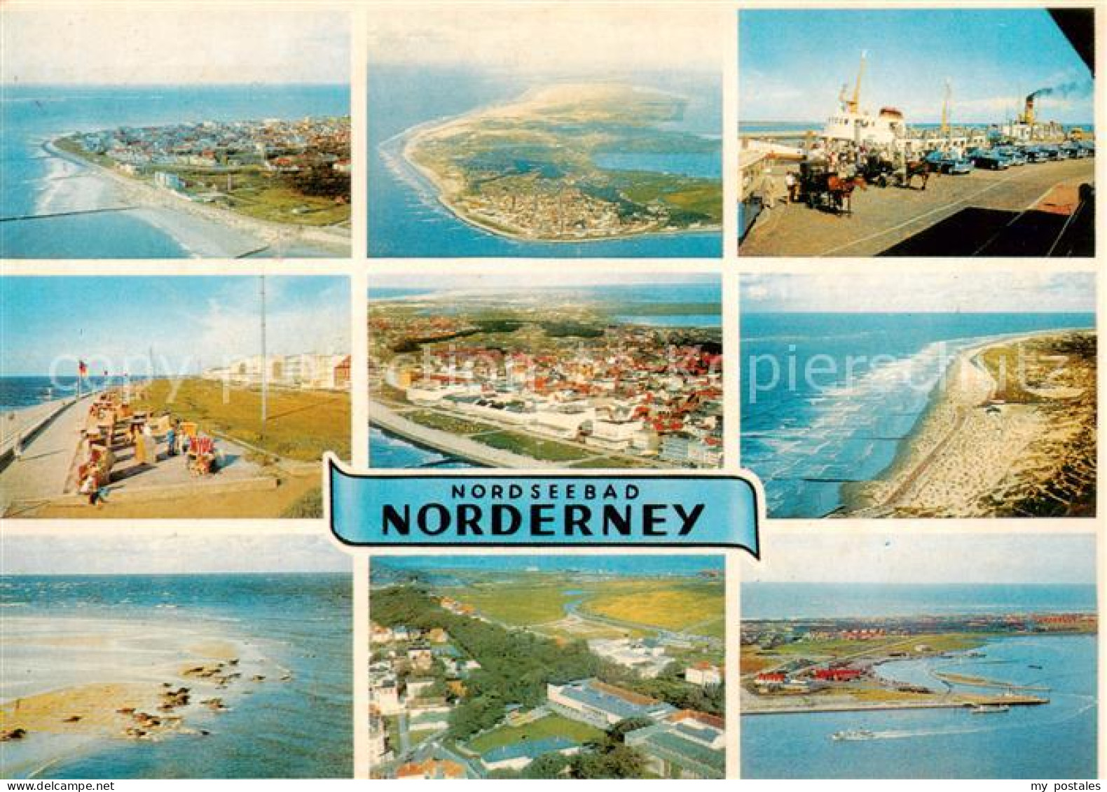 73816716 Norderney Nordseebad Fliegeraufnahmen Strandpartien Norderney Nordseeba - Norderney