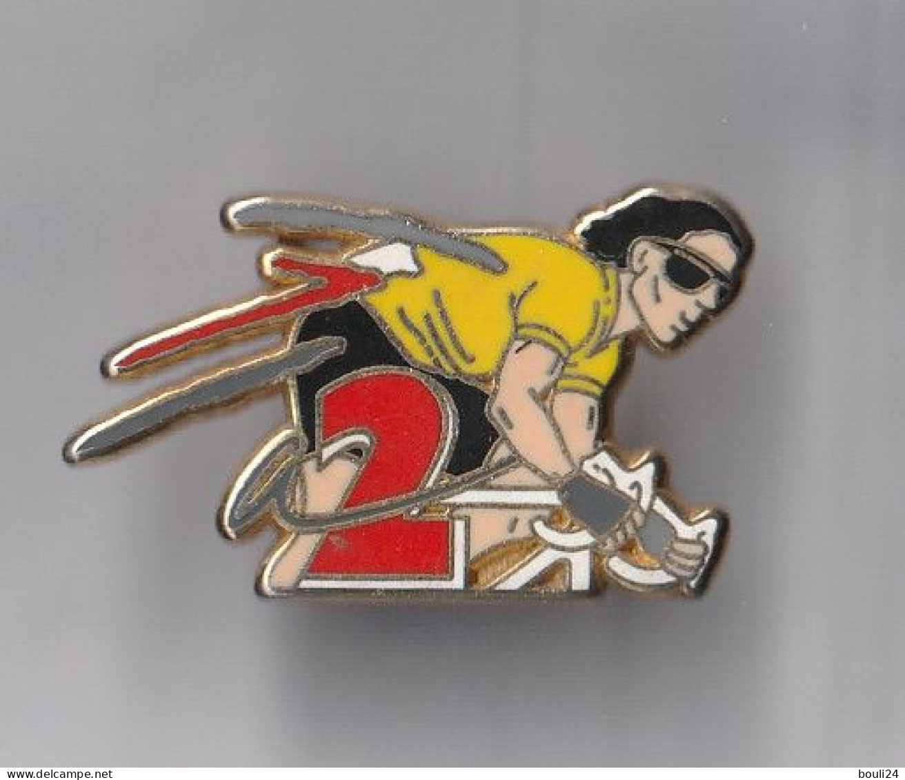 PIN'S THEME ARTHUS BERTRAND ANTENNE 2  CYCLISME  TOUR DE FRANCE - Arthus Bertrand