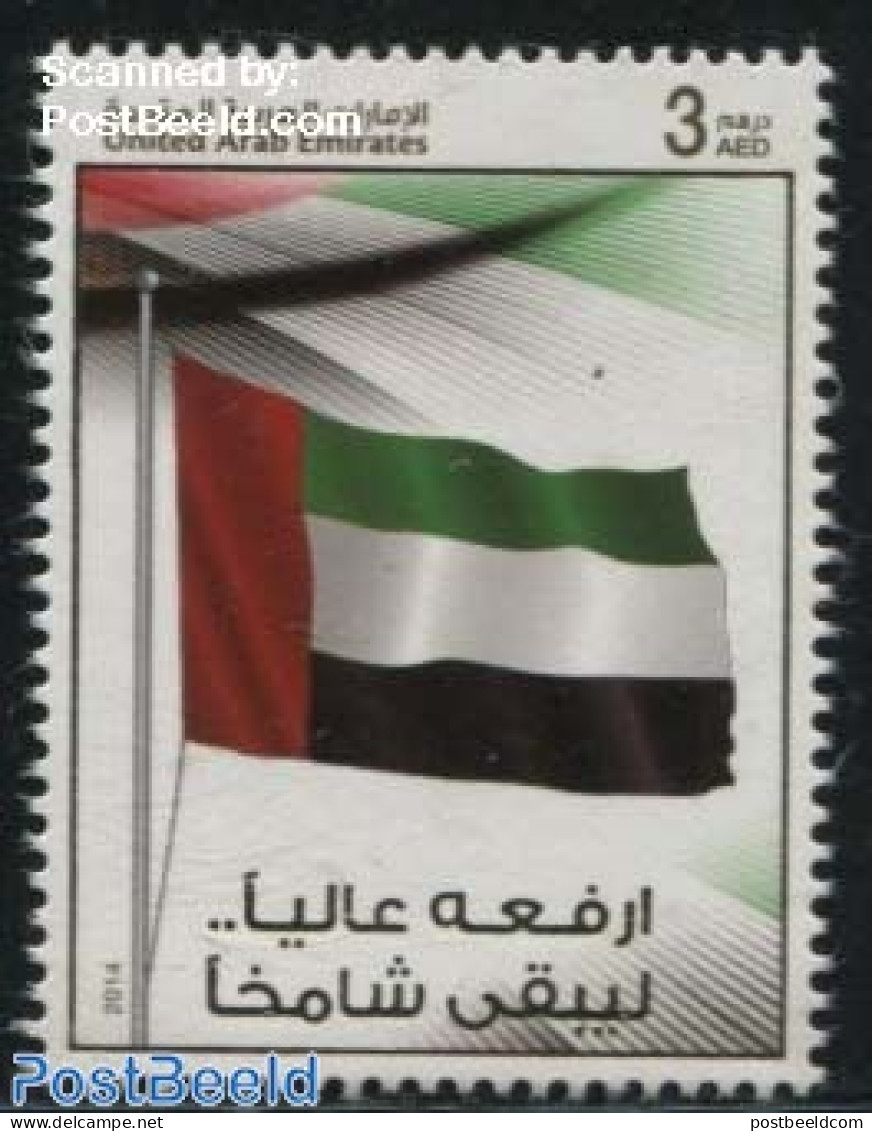 United Arab Emirates 2014 Flag Day 1v, Mint NH, History - Flags - Other & Unclassified