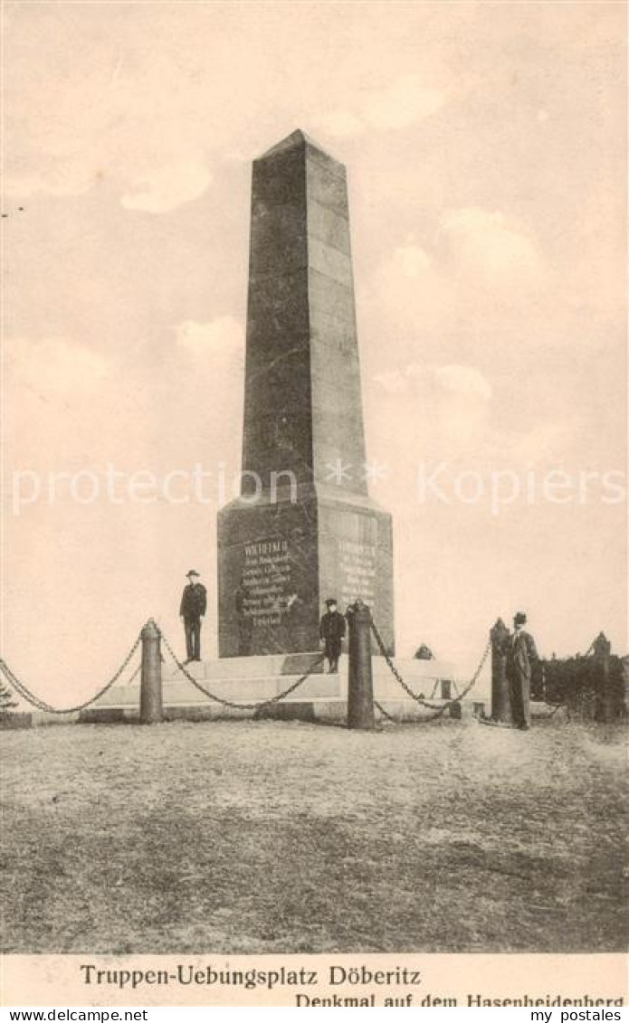 73816663 Doeberitz Truppenuebungsplatz Denkmal Auf Dem Hasenheidenberg Doeberitz - Dallgow-Doeberitz