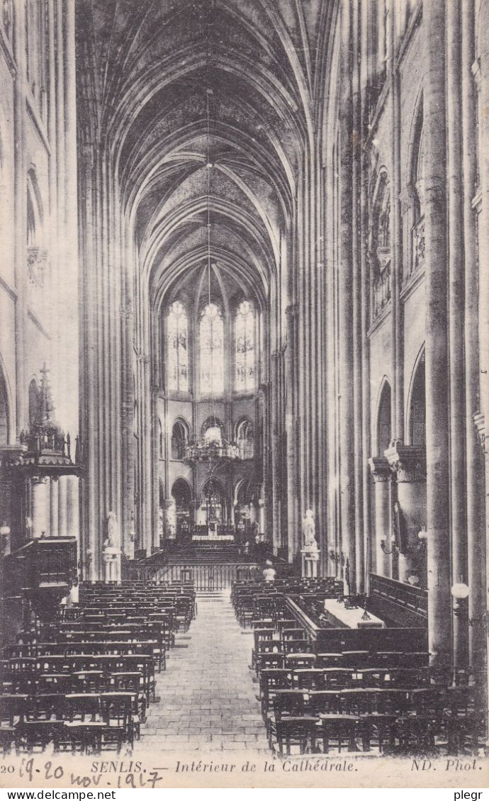 0-60612 01 08+16 - SENLIS * - INTERIEUR DE LA CATHEDRALE - Senlis