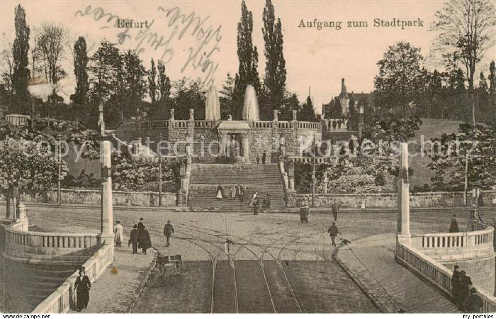 73816623 Erfurt Aufgang Zum Stadtpark Erfurt - Erfurt