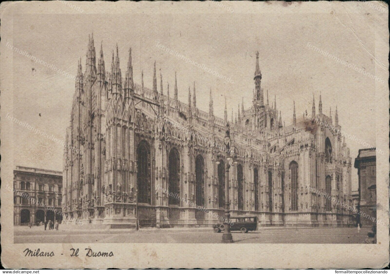 G778 Cartolina Milano Citta' Il Duomo Lombardia - Milano (Milan)