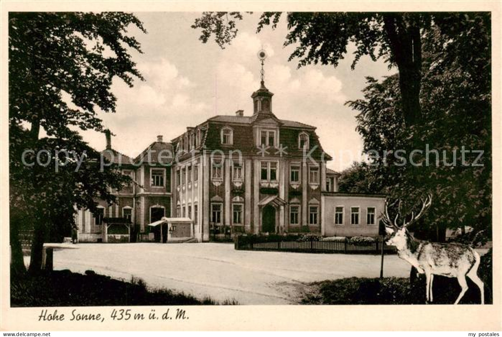 73816603 Eisenach Staatl Gasthaus Hohe Sonne  - Eisenach
