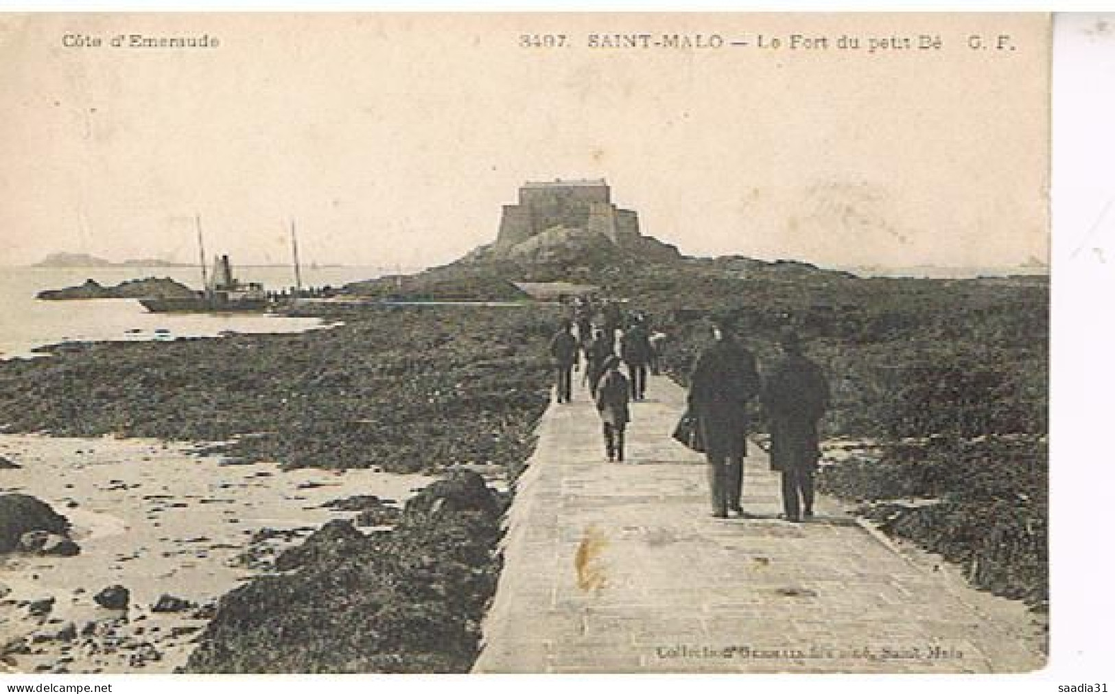 35   SAINT MALO  LE FORT DU PETIT BE  1906 - Saint Malo