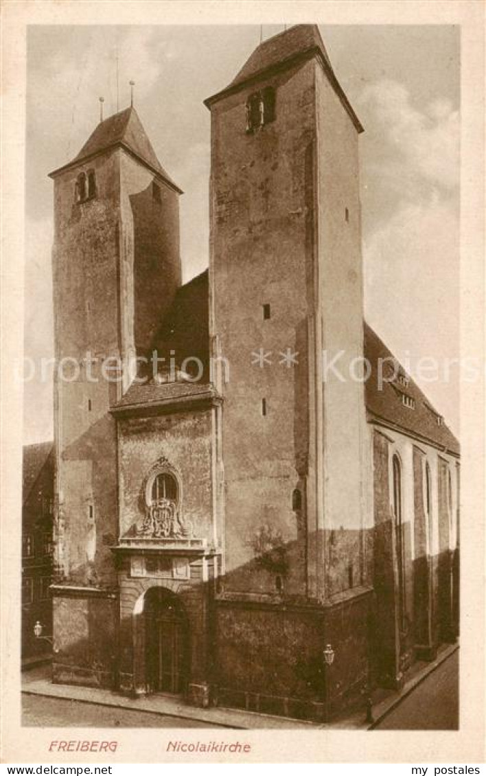 73816575 Freiberg  Sachsen Nicolaikirche  - Freiberg (Sachsen)