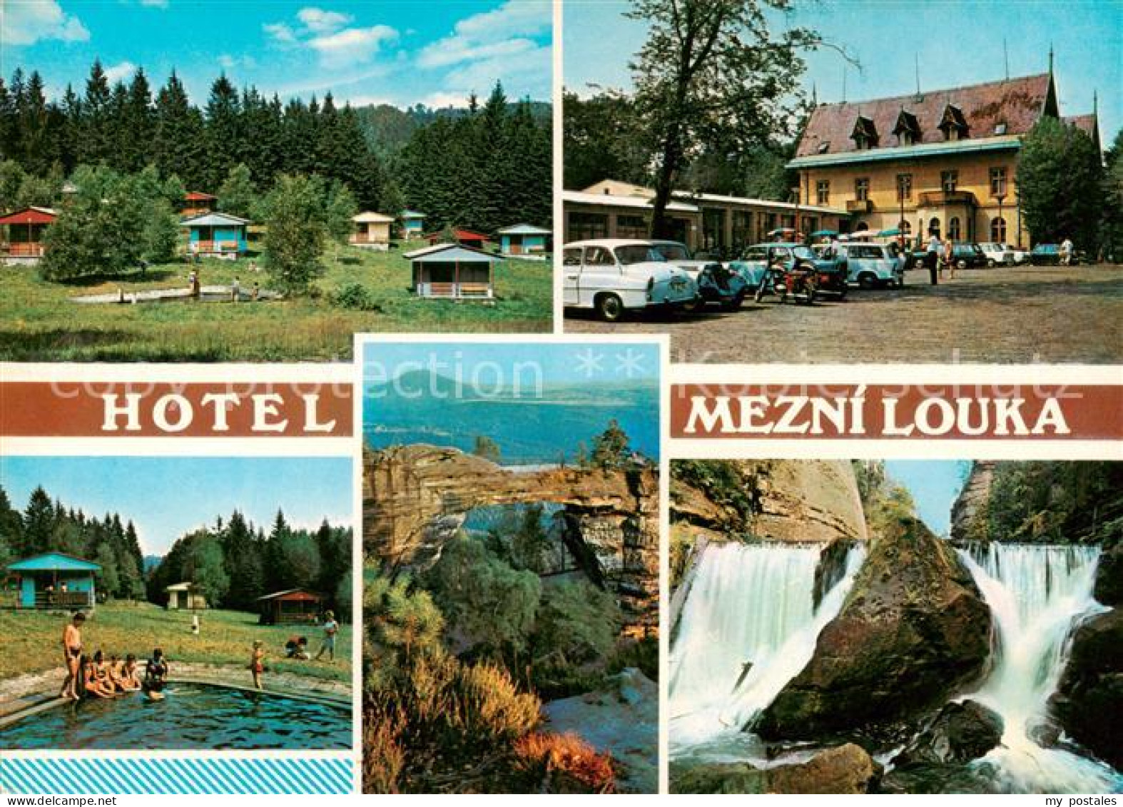 73816527 Hrensko Herrnskretschen Boehmen CZ Hotel Mezni Louka Chatovy Tabor Koup - Tchéquie