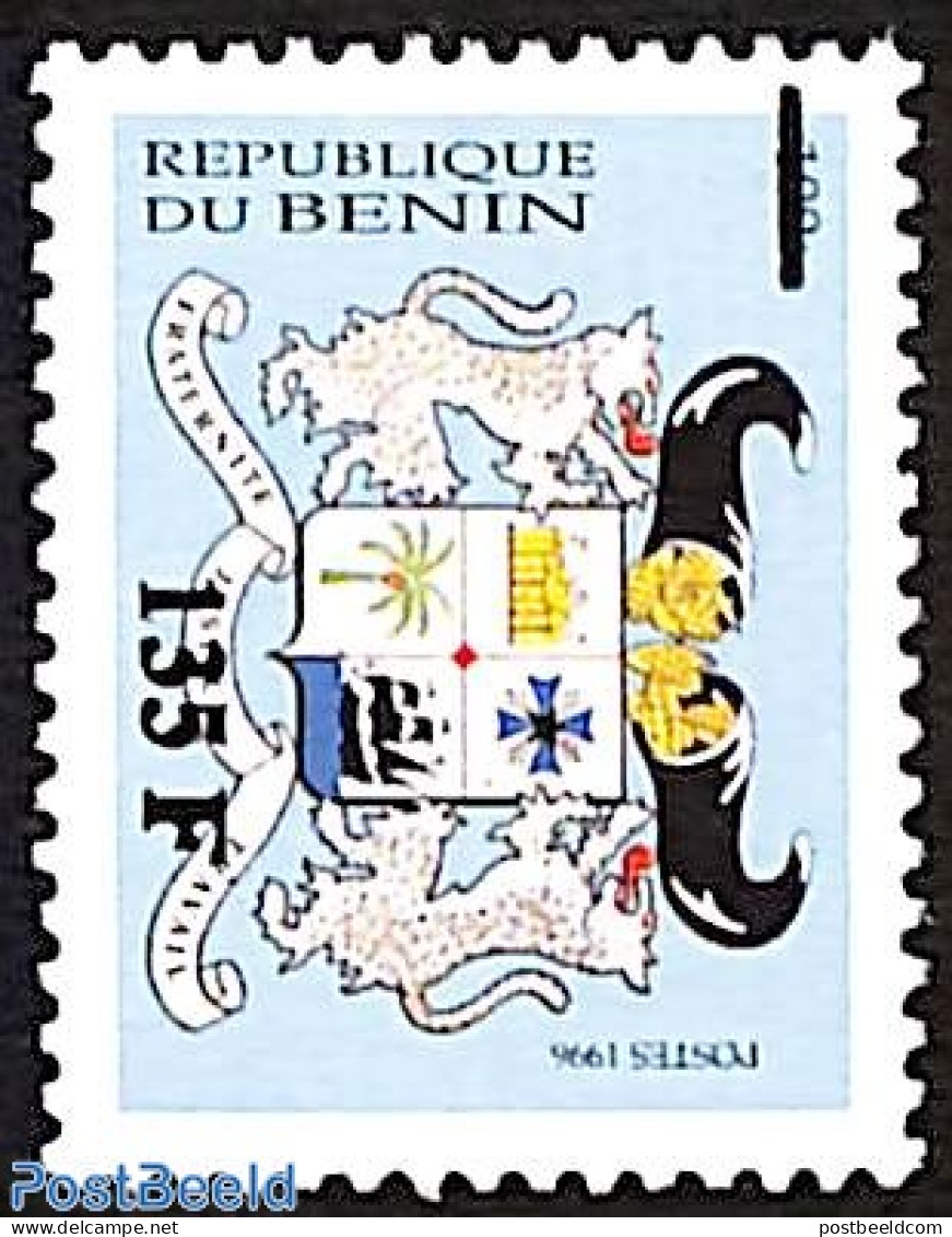 Benin 1998 Republique Du Benin, Overprint, Mint NH, Nature - Transport - Various - Cats - Trees & Forests - Ships And .. - Unused Stamps