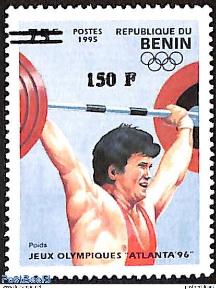 Benin 2000 Olympic Games, Atlanta, Overprint, Mint NH, Sport - Olympic Games - Sport (other And Mixed) - Ongebruikt