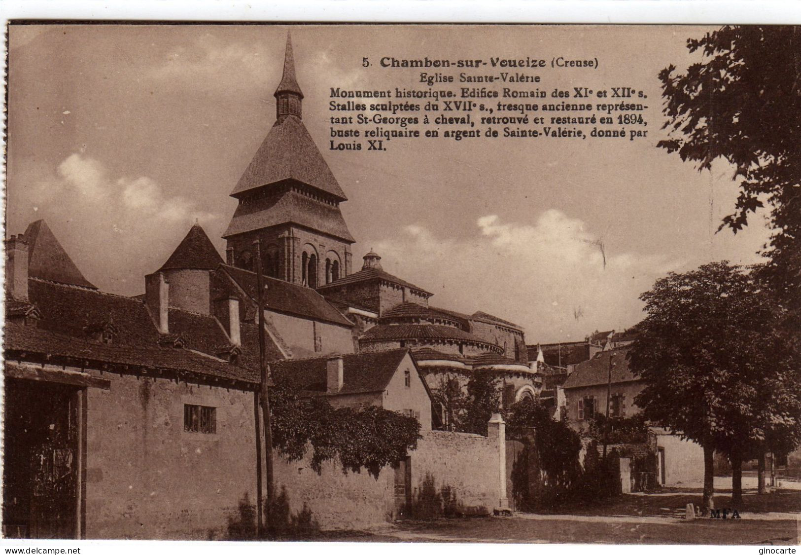 Chambon Sur Voueize L'eglise - Chambon Sur Voueize