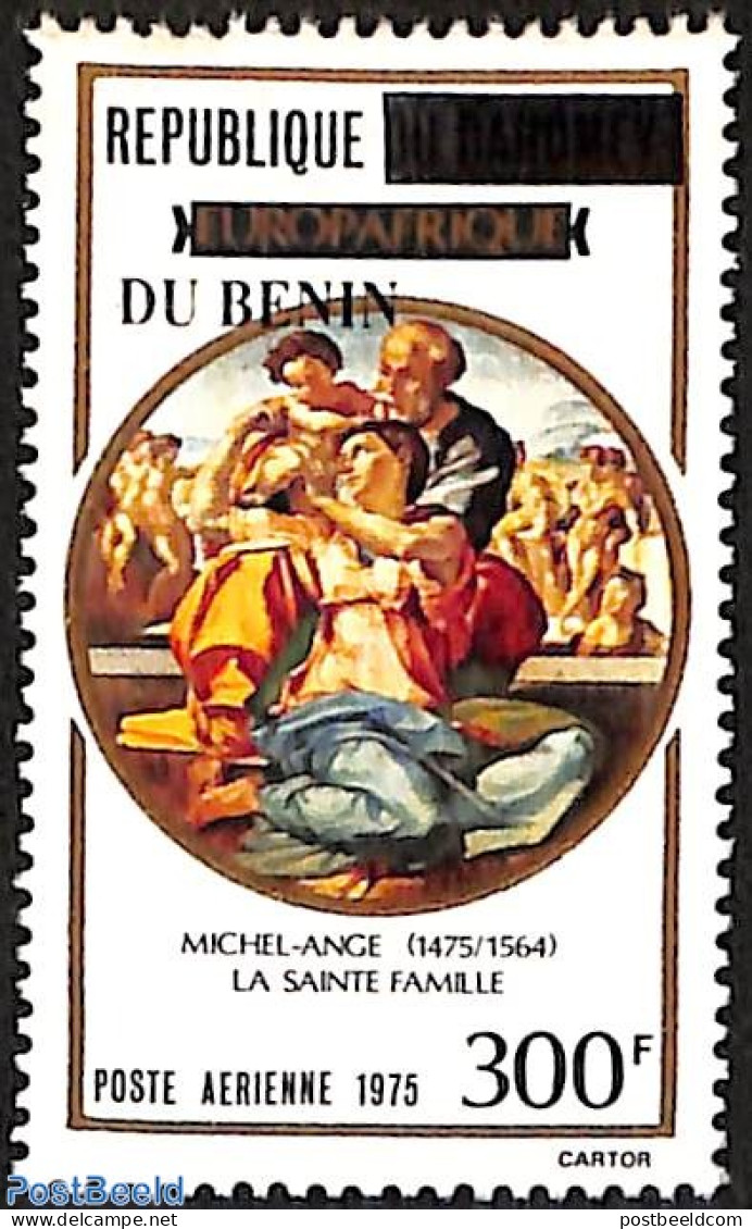 Barbuda 2007 Michelangelo, The Sacred Family, Overprint, Afrique Europe, Mint NH, History - Various - Afriqueeurope - .. - Autres & Non Classés