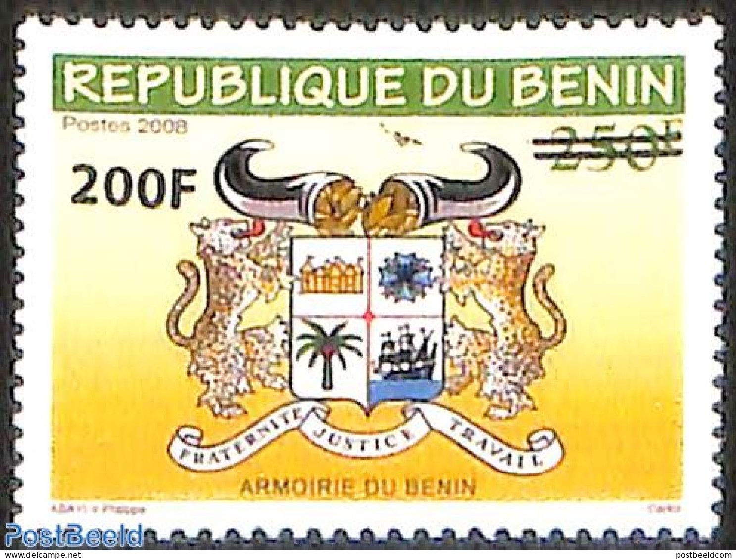 Barbuda 2007 Weapon Of Benin, Overprint, Mint NH, Nature - Transport - Various - Cat Family - Trees & Forests - Ships .. - Rotary Club