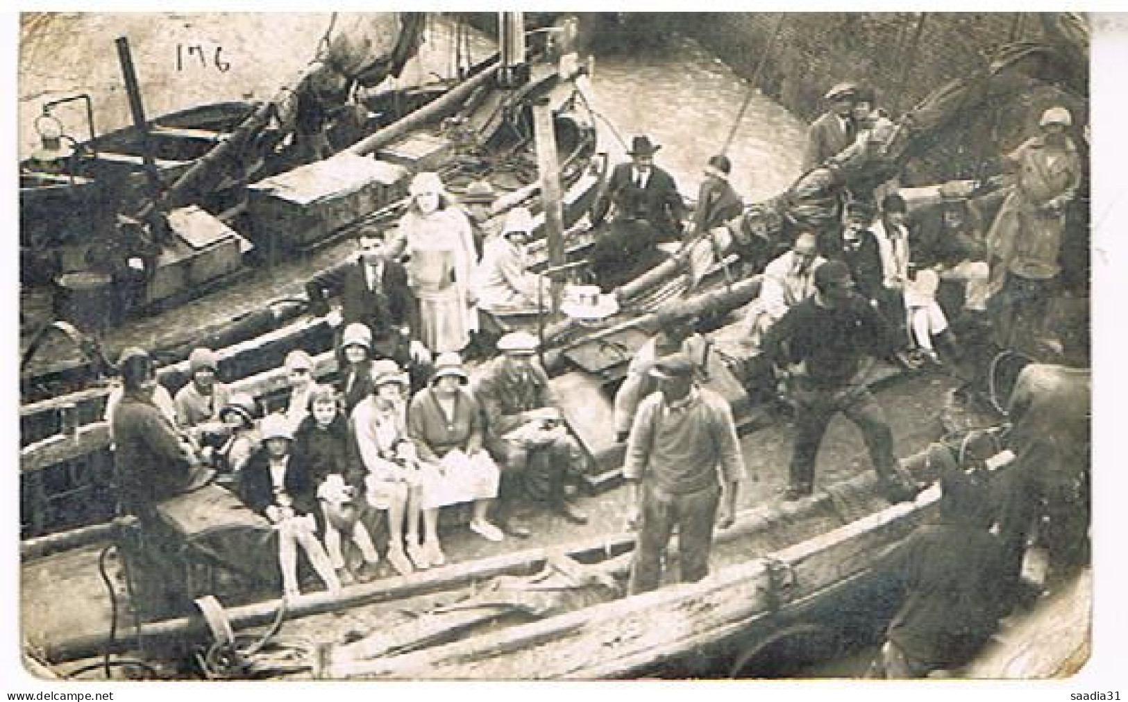 35   SAINT MALO  LE PORT  CARTE PHOTO - Saint Malo