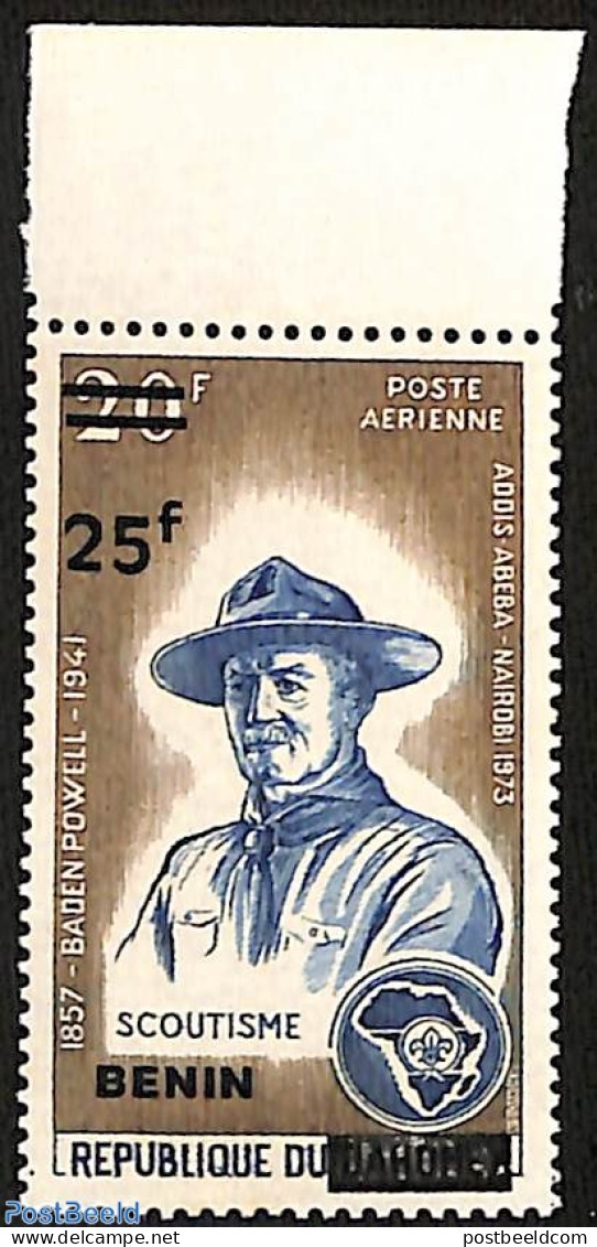 Benin 2008 Baden Powell, Scouting, Overprint, Mint NH, Sport - Scouting - Unused Stamps