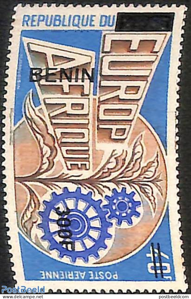 Benin 2008 Afrique Europe, Overprint, Mint NH, History - Nature - Afriqueeurope - Trees & Forests - Neufs