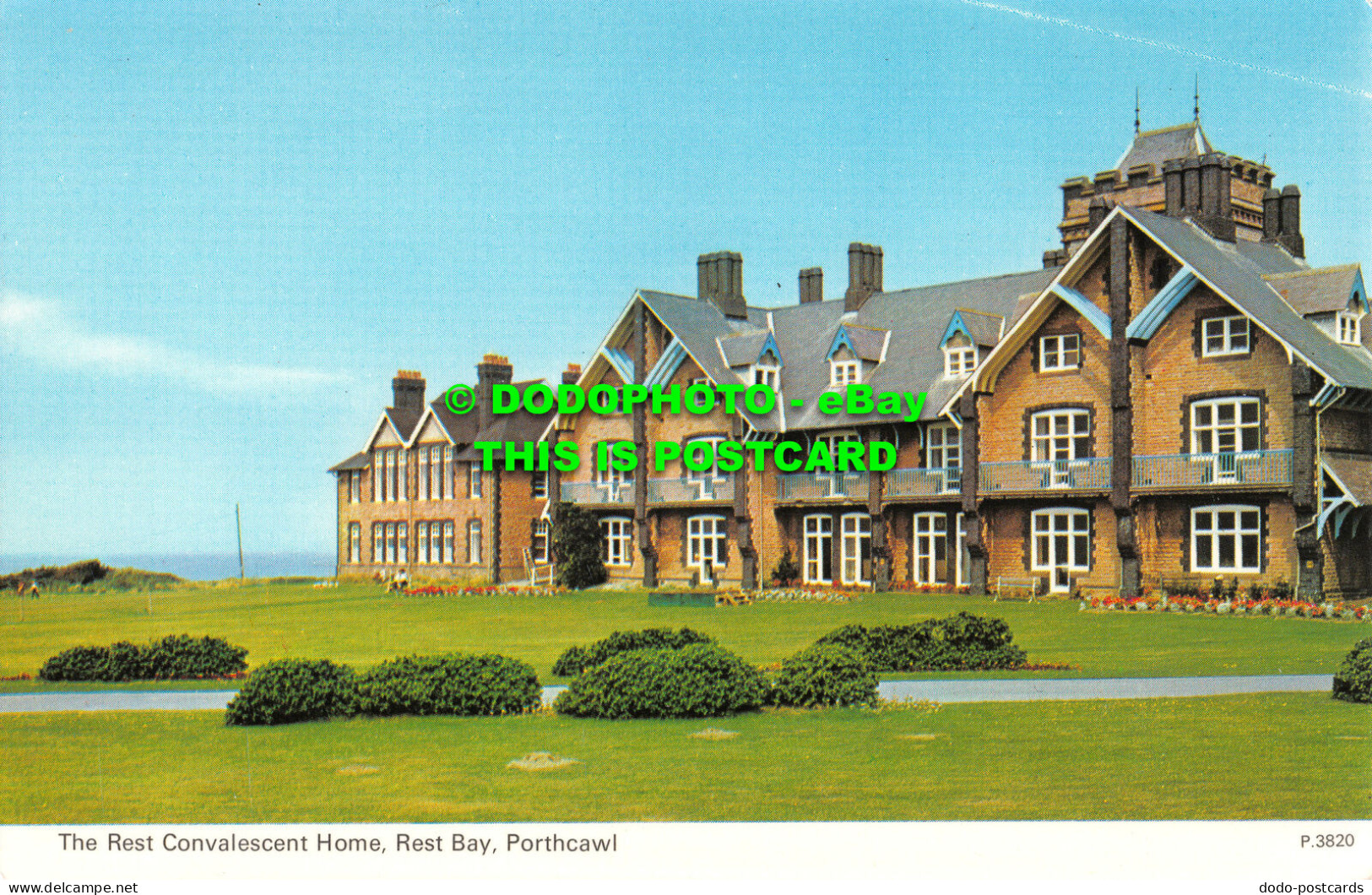 R525217 Porthcawl. Rest Bay. The Rest Convalescent Home. E. T. W. Dennis. Photoc - World