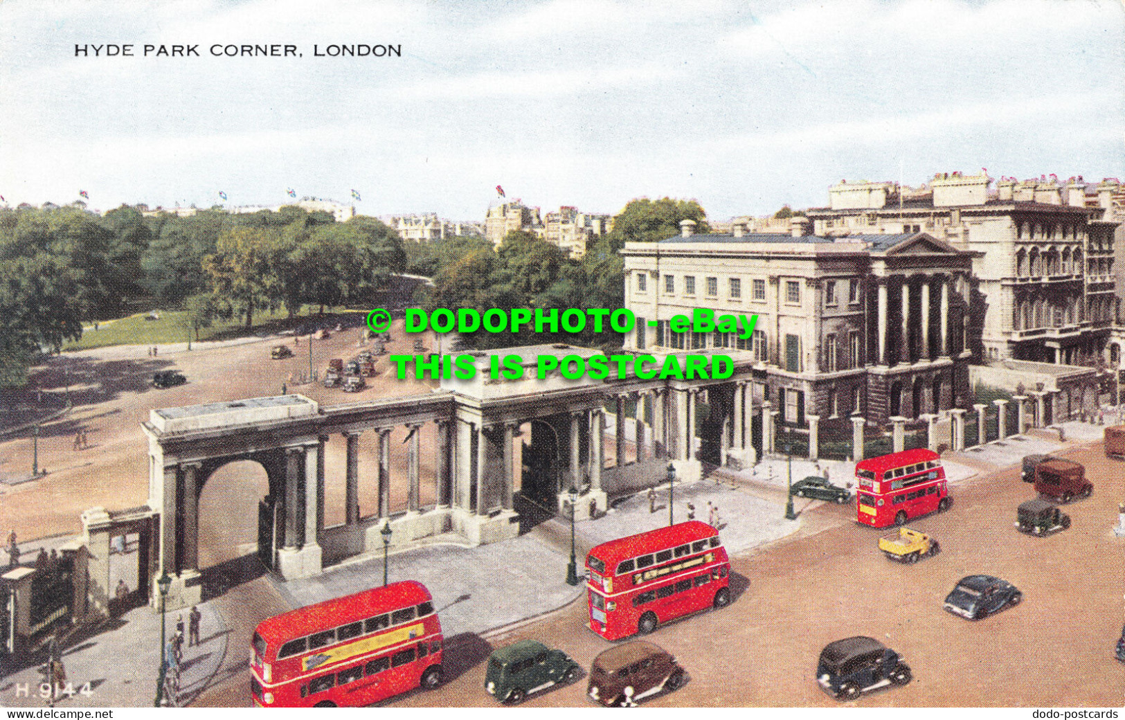 R525551 Hyde Park Corner. London. H.9144. Valesque. Valentines - Other & Unclassified