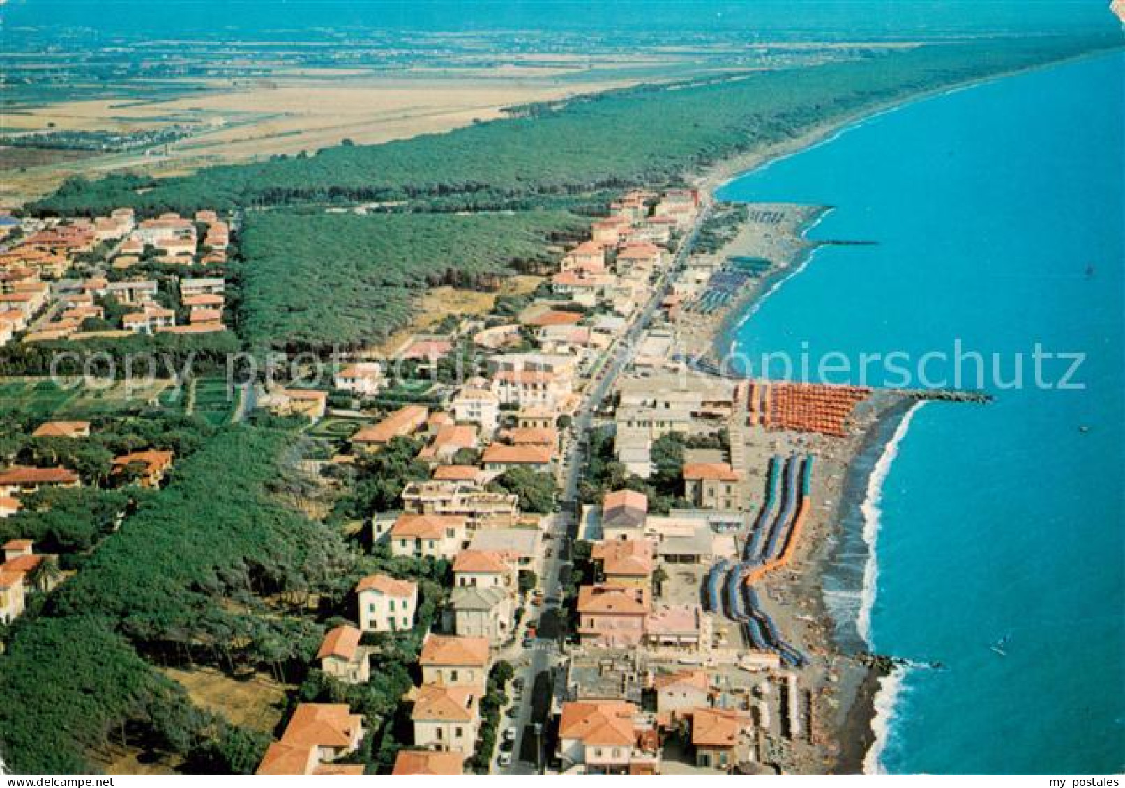 73793832 Marina Di Cecina Toscana IT Veduta Aerea  - Autres & Non Classés