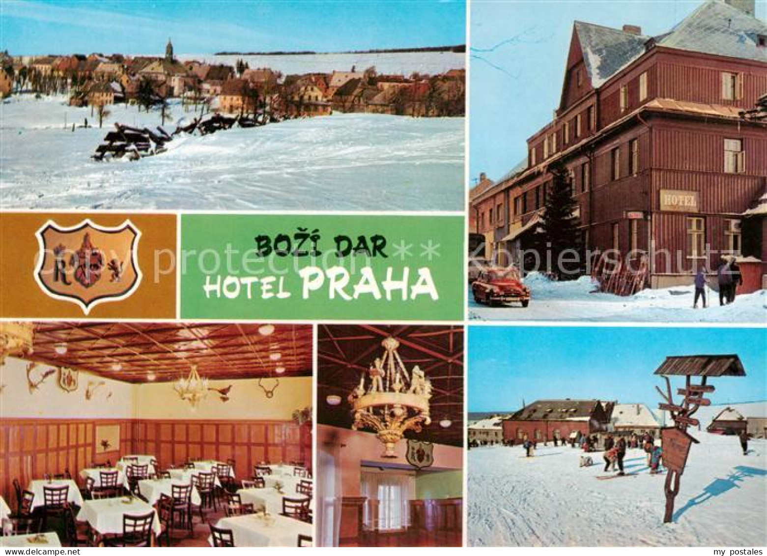 73793831 Bozi Dar Gottesgab CZ Hotel Praha Restaurant Winterlandschaft  - Czech Republic