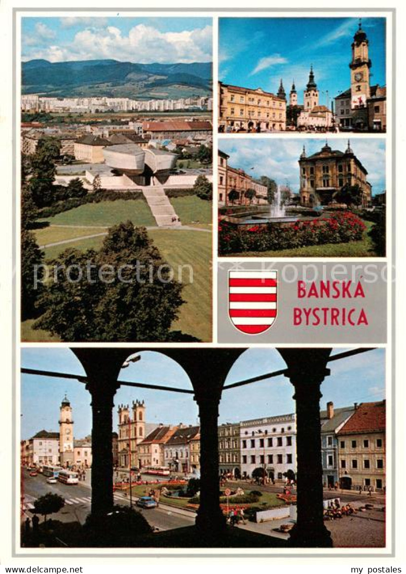 73793664 Banska Bystrica Pamaetnik SNP Hradny Komplex Restauracia Bystrica Names - Slowakei