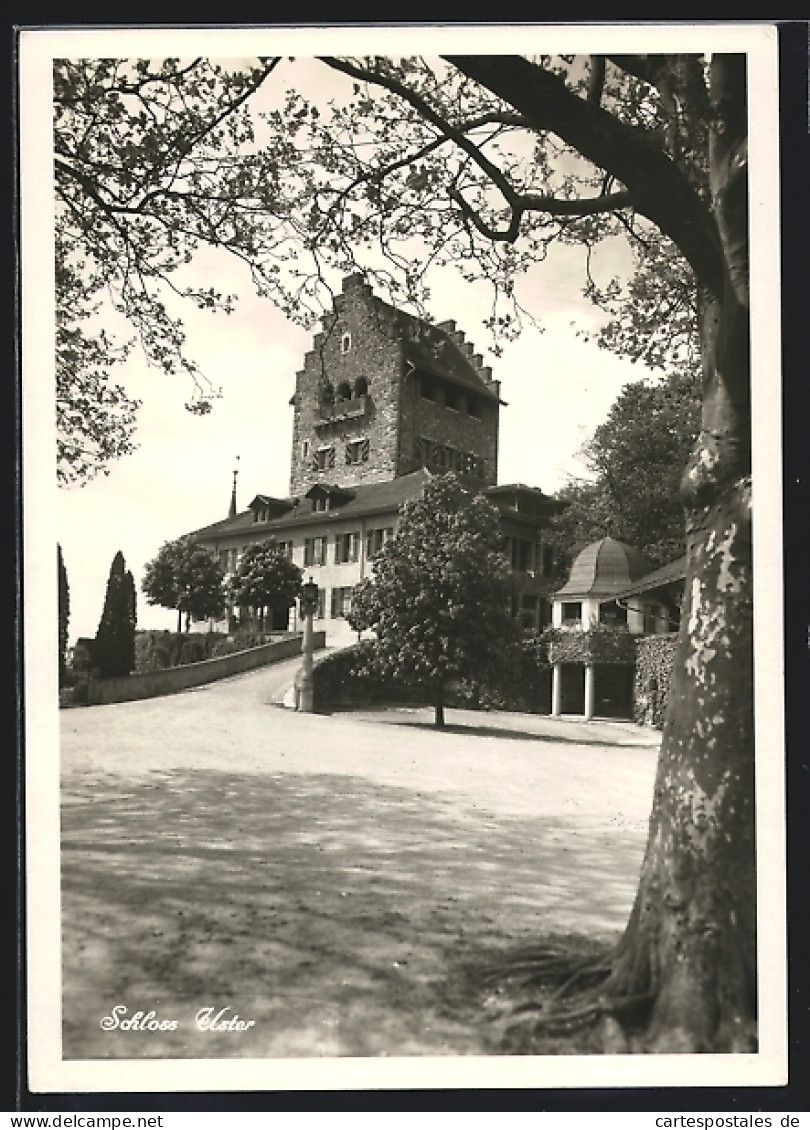 AK Uster, Schloss Uster, Von Der Strasse Gesehen  - Sonstige & Ohne Zuordnung